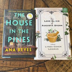 The House In The Pines & The Love Elixir of Augusta Stern Hardcover Book Duo